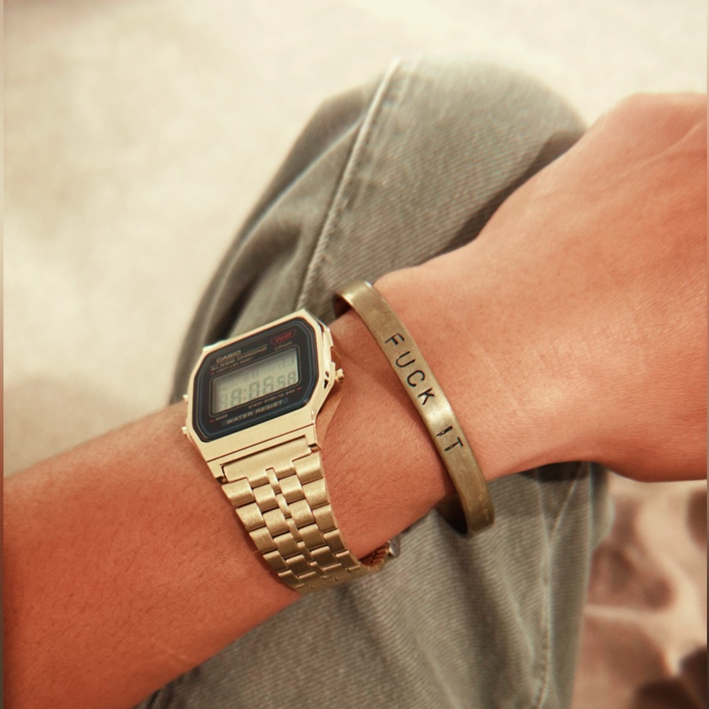 F*CK IT Cuff Bracelet